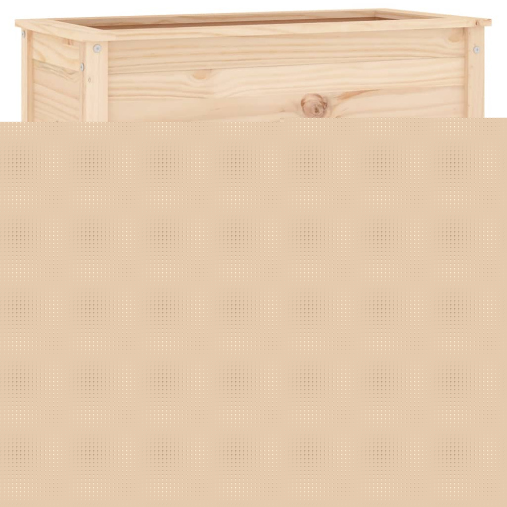 Jardinière d'extérieur 82,5x40x78 cm bois de pin massif