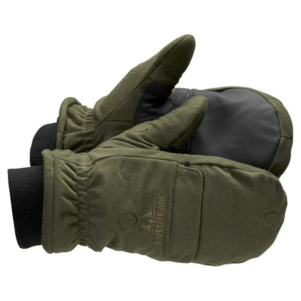 Gants-moufles capuchon amovible thinsulate polyester kaki s à 2xl
