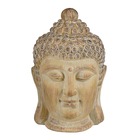 Mica decorations objet déco buddha - 20x20.5x30.5 cm - polyrésine - taupe