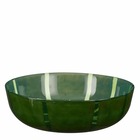 Mica decorations vase montello - 30x30x8.5 cm - verre - vert foncé