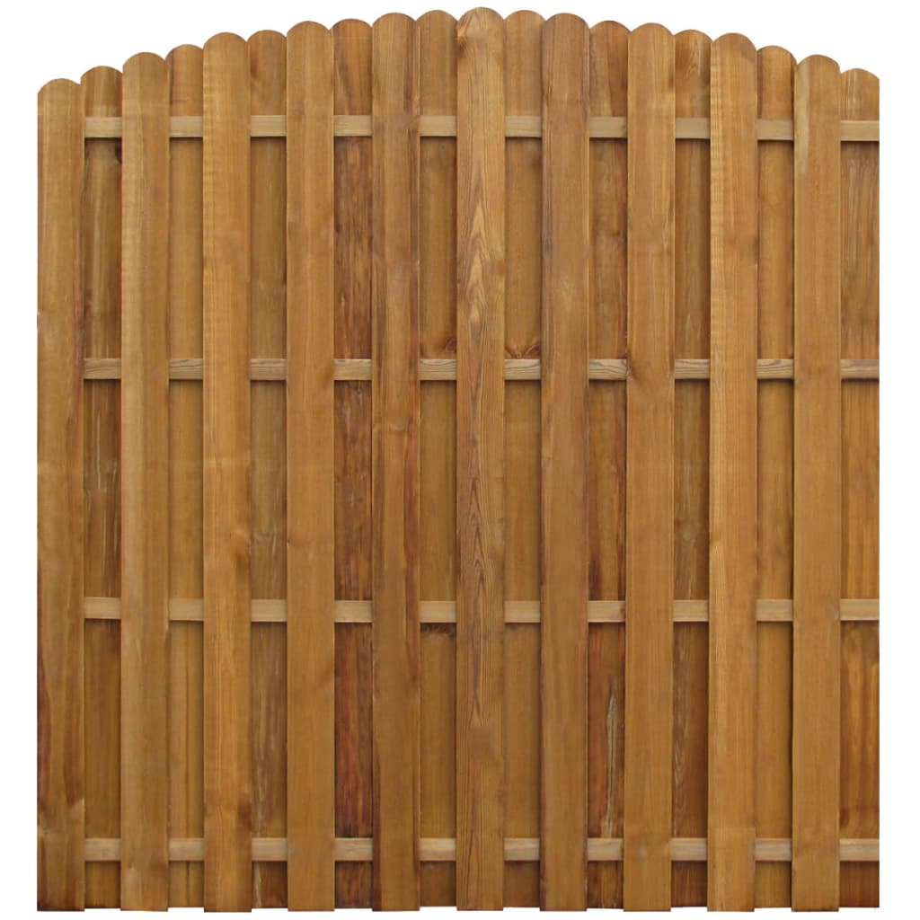 Panneau de clôture pinède imprégnée 170x(156-170) cm