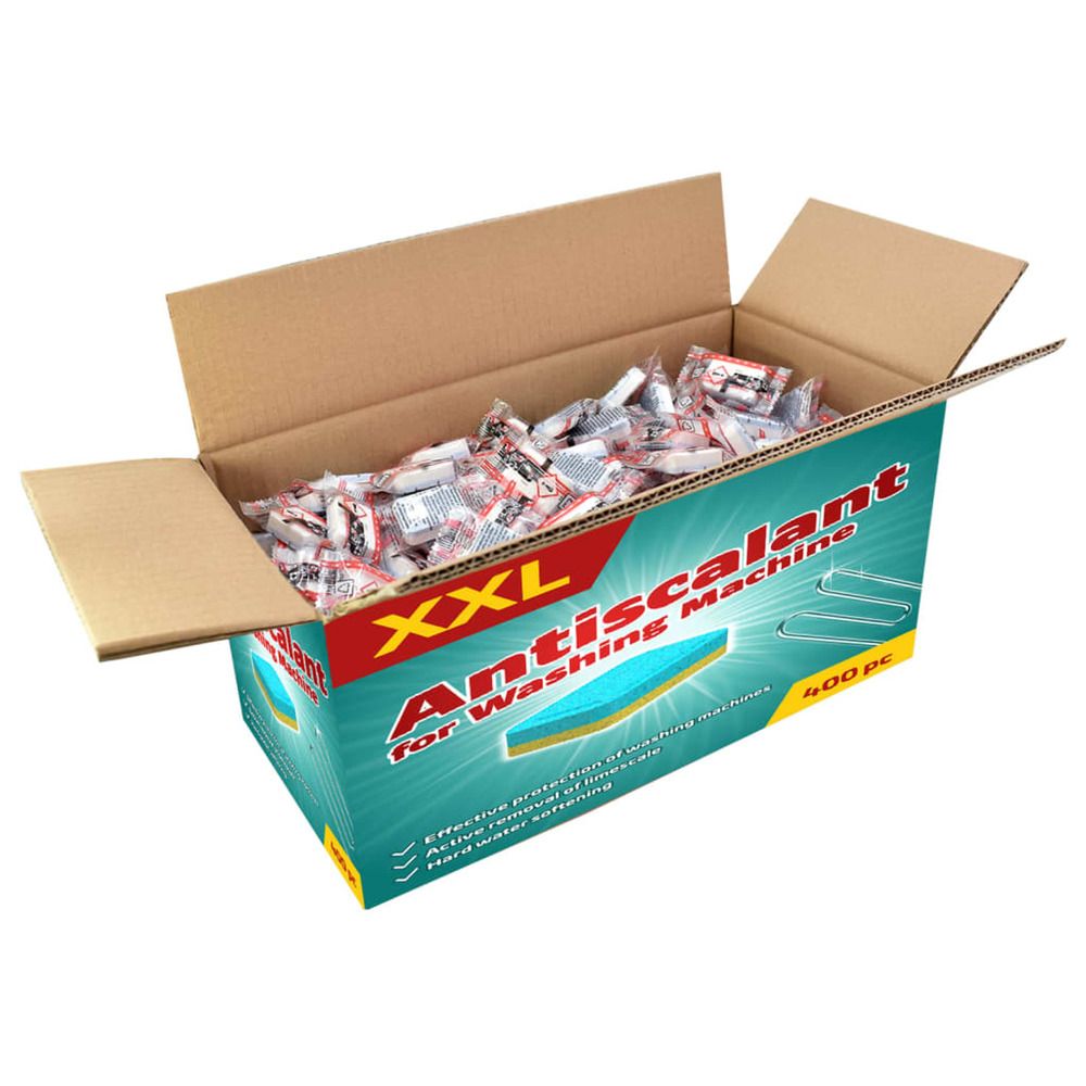 Détergent détartrant en tablette pour lave-linge 400 pcs