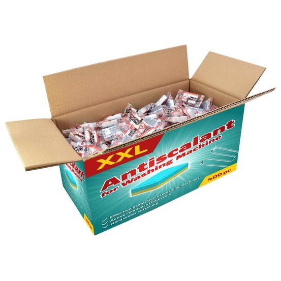 Détergent détartrant en tablette pour lave-linge 400 pcs