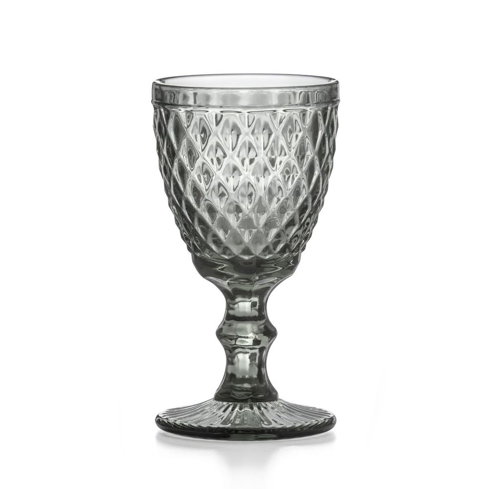 Diamond fume - 6 verres à pieds 20 cl