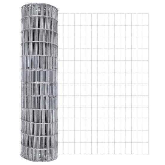 Clôture euro argent 1 x 25 m