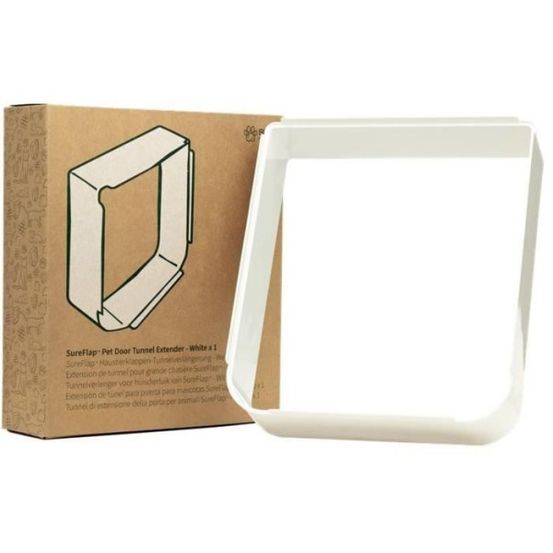 Extension de tunnel grande chatiere sureflap - pack individuel (blanc)
