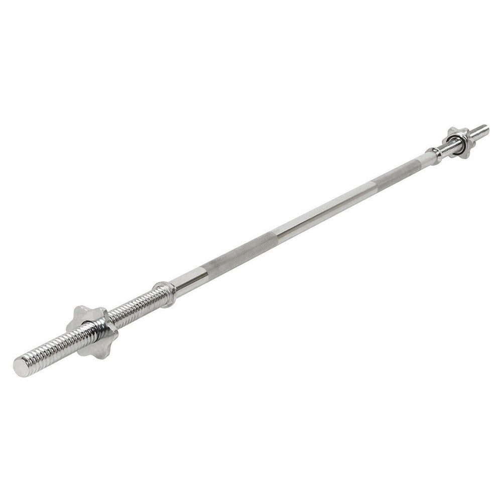 Barre d'haltères forzafit - barre de fitness - 150 cm - fermeture à vis