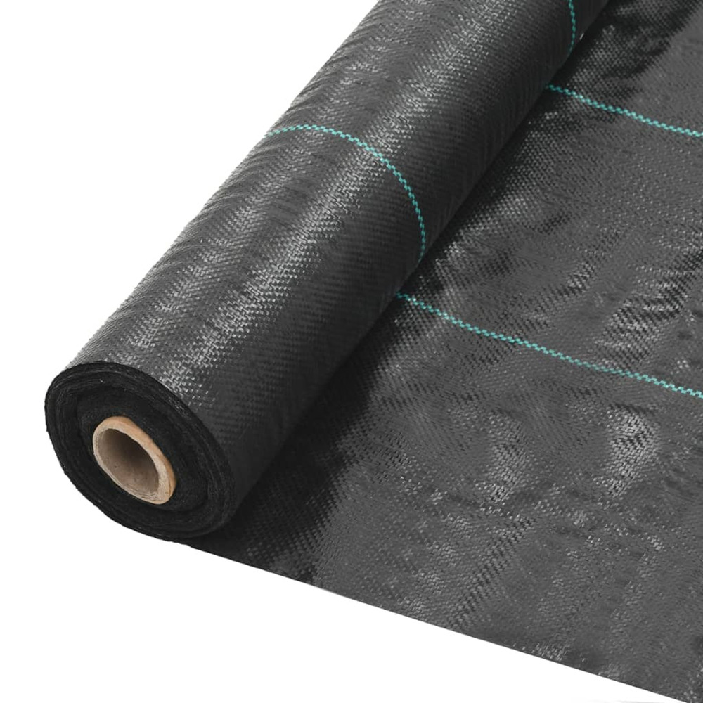 Toile de paillage pp 1 x 50 m noir