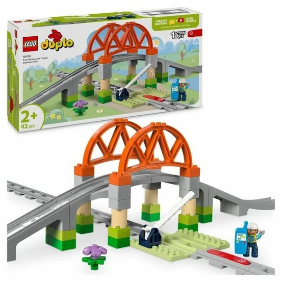 Lego duplo ma ville set d'extension : les rails et le pont du train