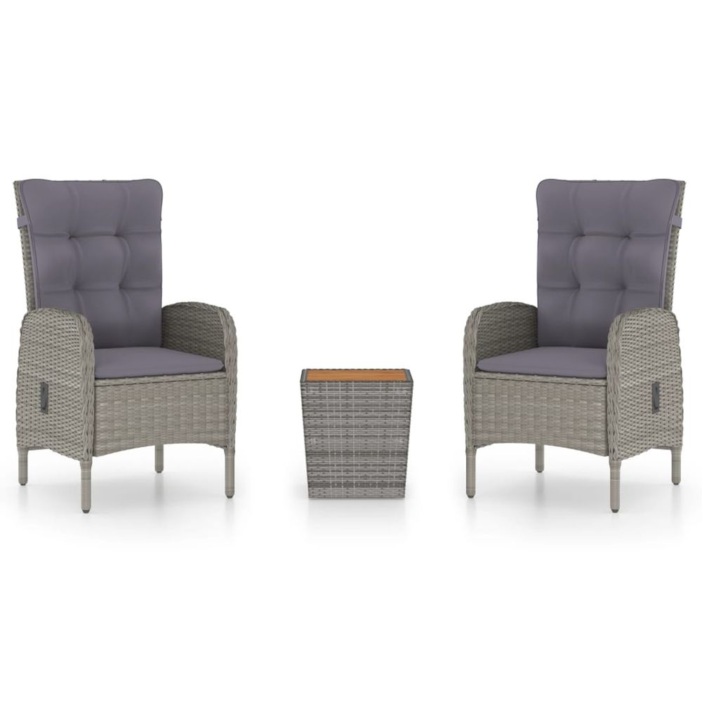 Ensemble de bistro de jardin 3pcs