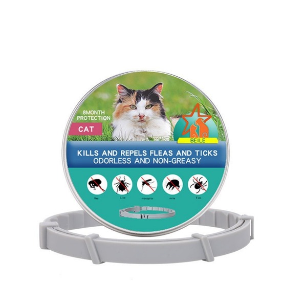 Collier anti-puces et anti-tiques dtopbuyage pour chats et chiens