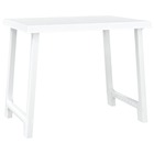 Table de camping blanc 79x56x64 cm pp aspect de bois