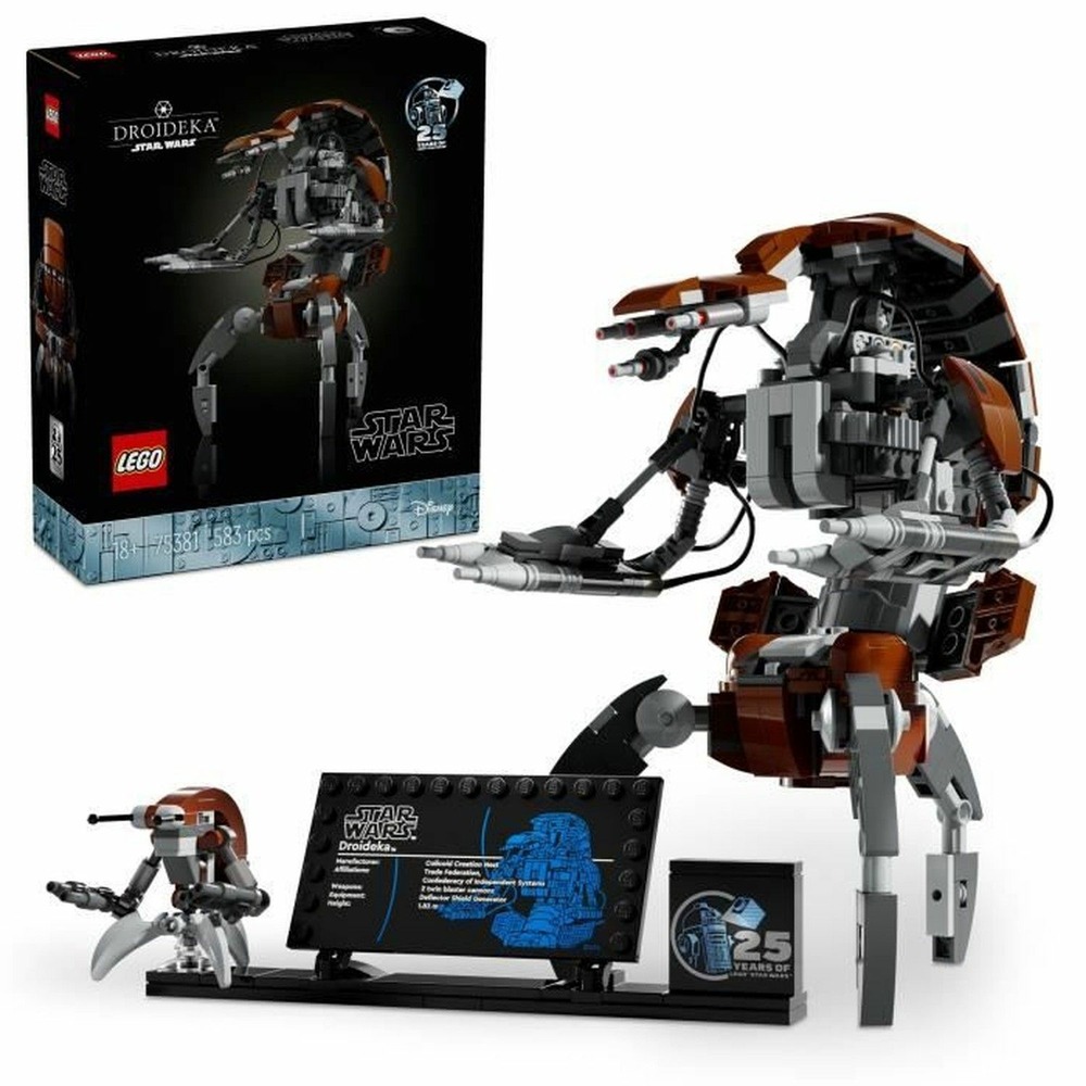 Lego star wars le droideka - set de construction spatial pour adultes