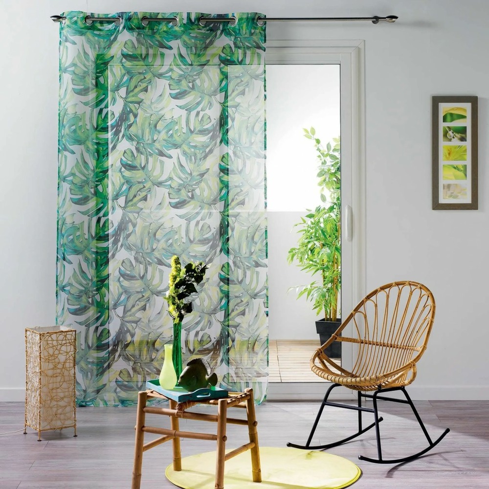 Panneau a oeillets rideau voile carvenao