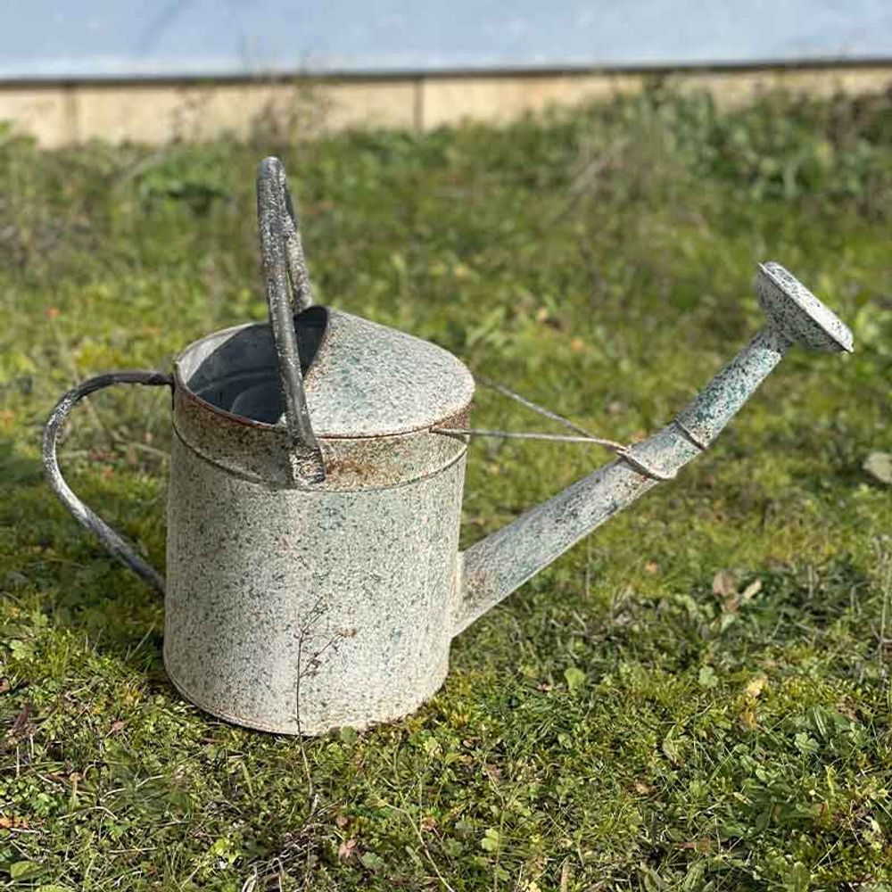 Cache-pot arrosoir vintage 48x19x30cm