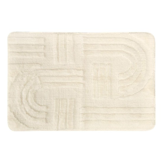 5five - tapis de bain strio 50x75cm blanc