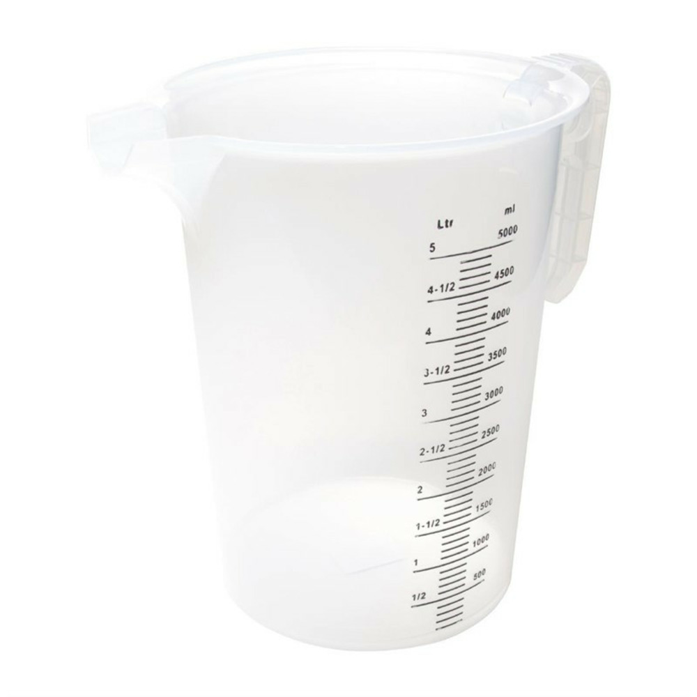 Pichet mesureur en polypropylène 5l - pro-measures