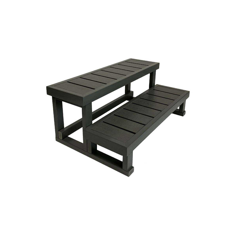 Escalier composite 2 marches pour spas neospa longueur 90 cm