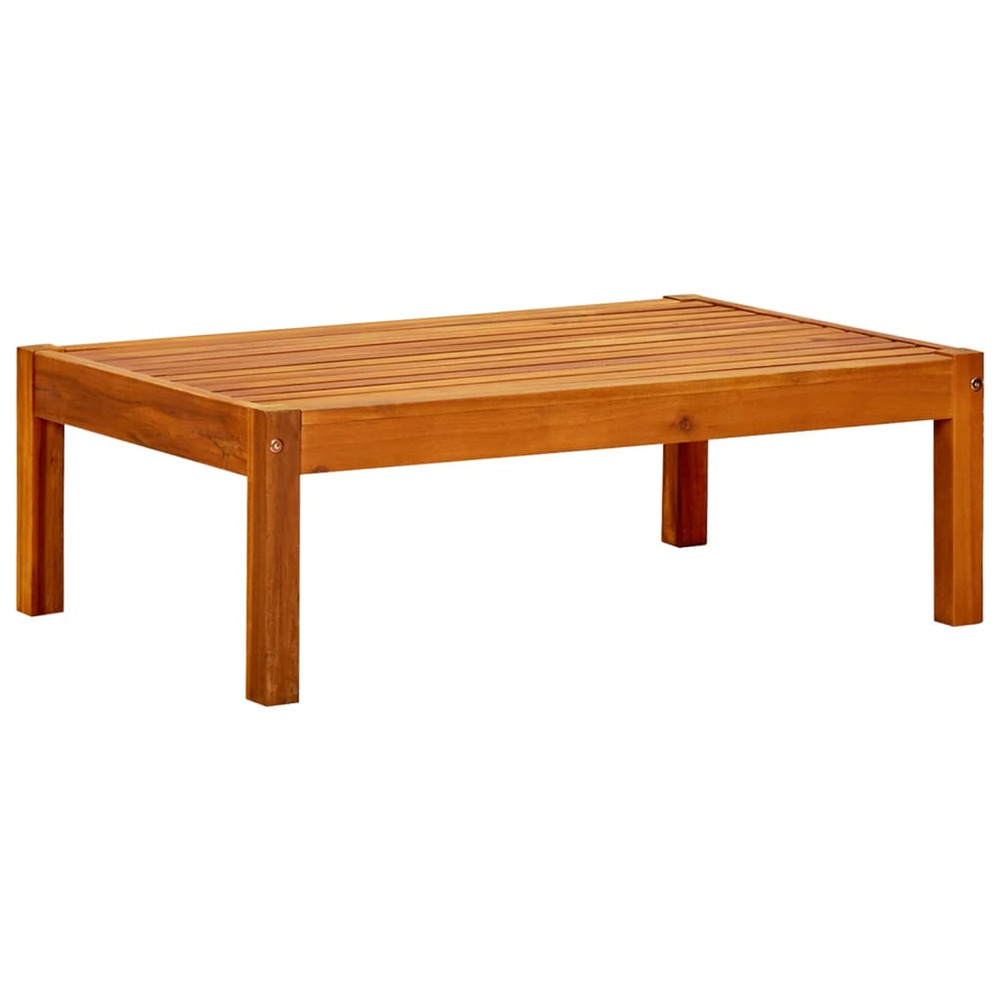Table de jardin 85x57x29 cm bois d'acacia massif