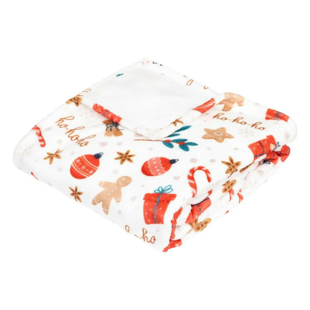 Plaid à motifs noël 