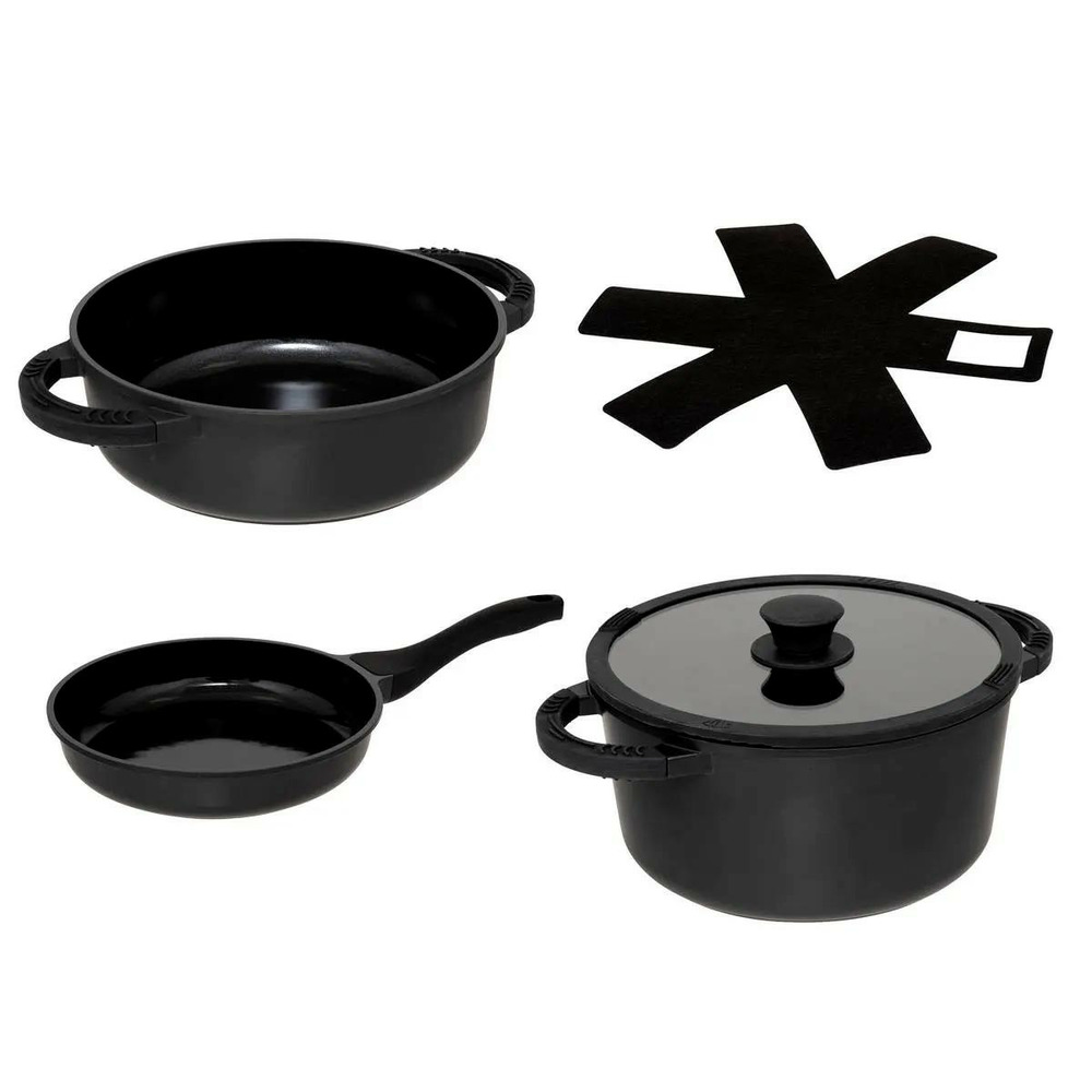 Batterie de cuisine 6 pièces 