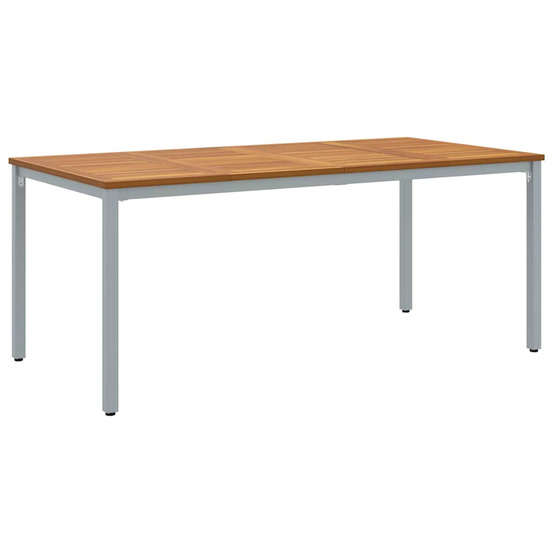 Tables de jardin naturel et gris 180 x 90 x 75 cm