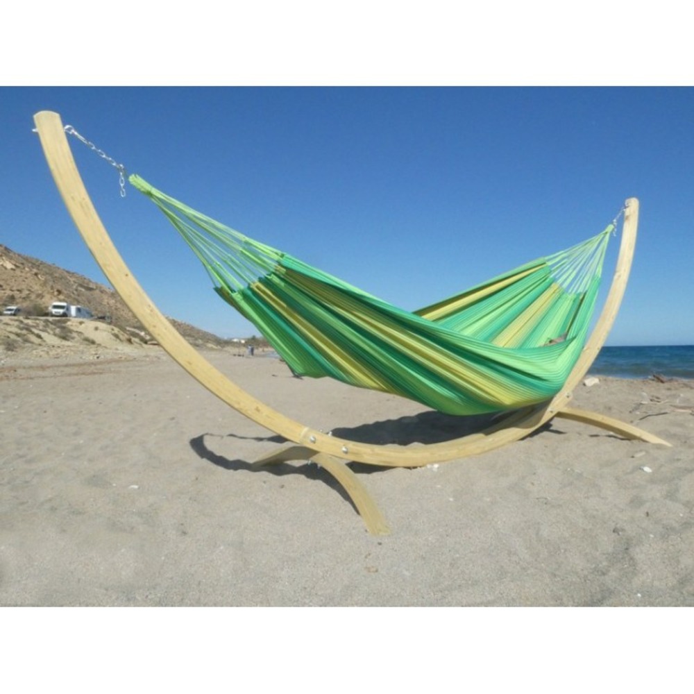 Hamac sur pied maya xl soleil vert