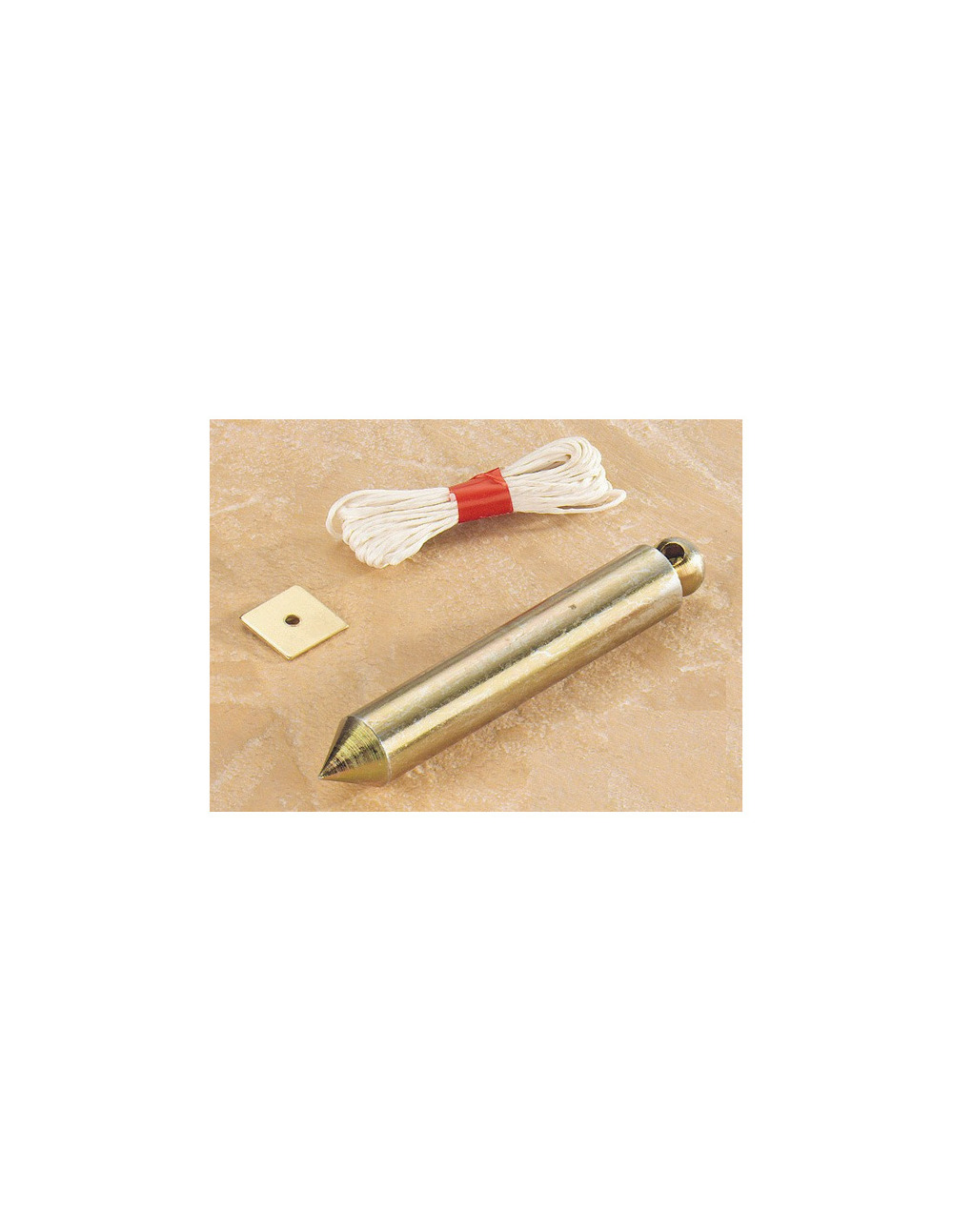 Fil a plomb crayon 100mm - l'outil parfait