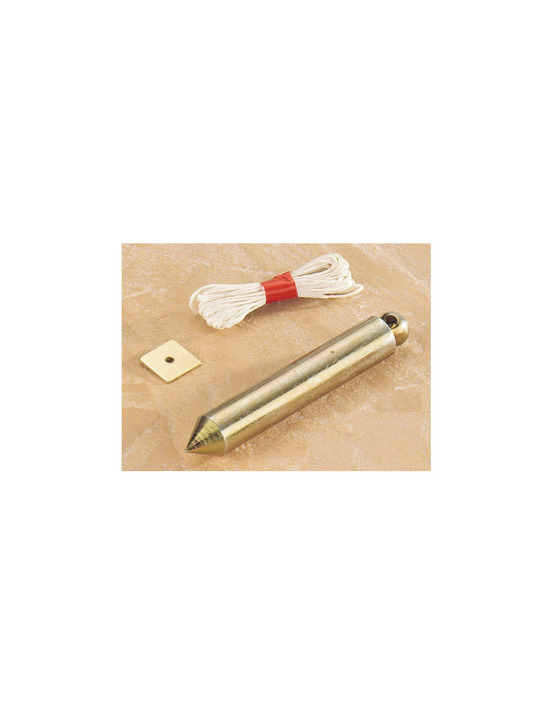 Fil a plomb crayon 100mm - l'outil parfait