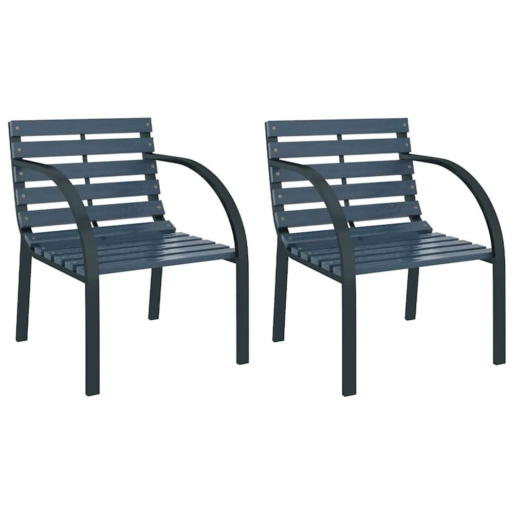 VIDAXL CHAISES DE JARDIN 22-(918753)