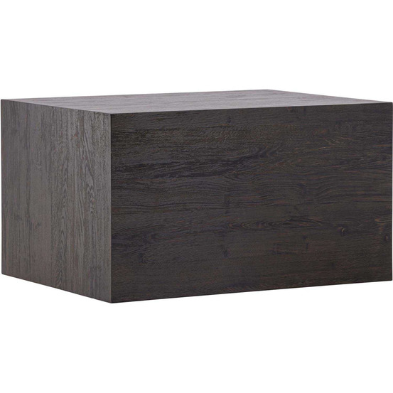 Table basse rectangulaire york marron