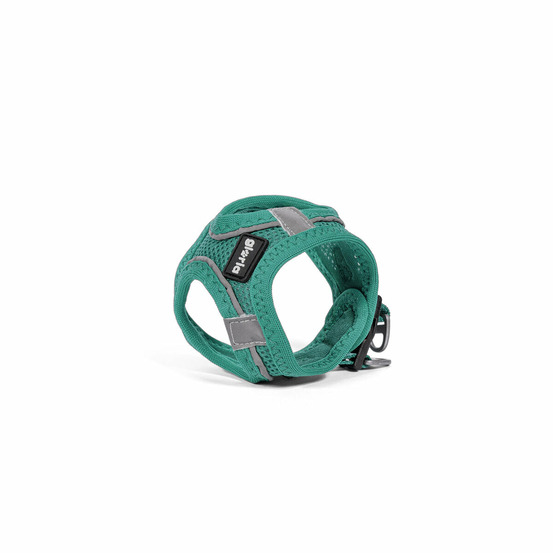 Harnais pour chien gloria trek star 32,8-35,4 cm 45-47 cm turquoise m