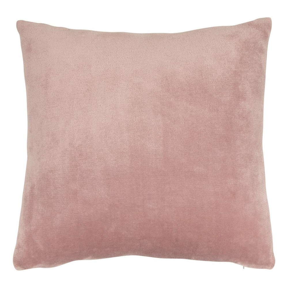 Coussin ollis rose blush h38x38cm