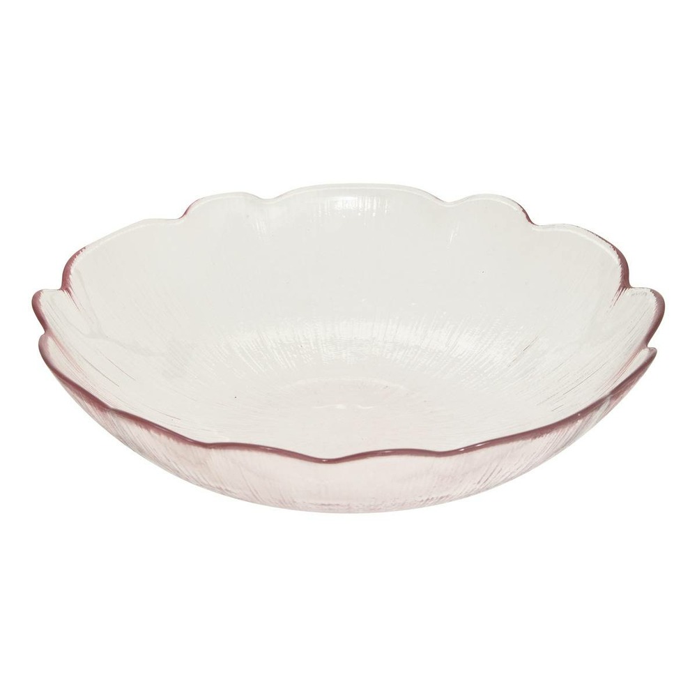 Saladier fleur de rose 26 rose