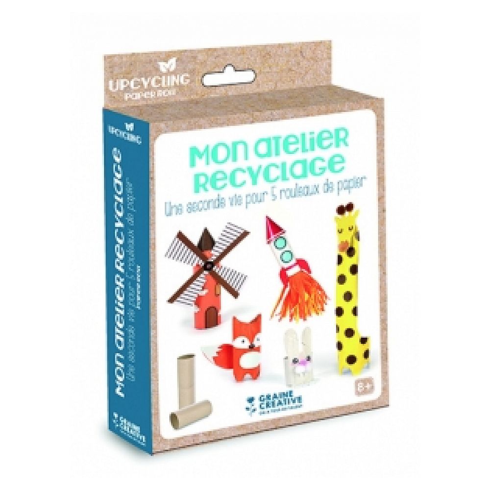 Kit mon atelier recyclage - rouleau de papier