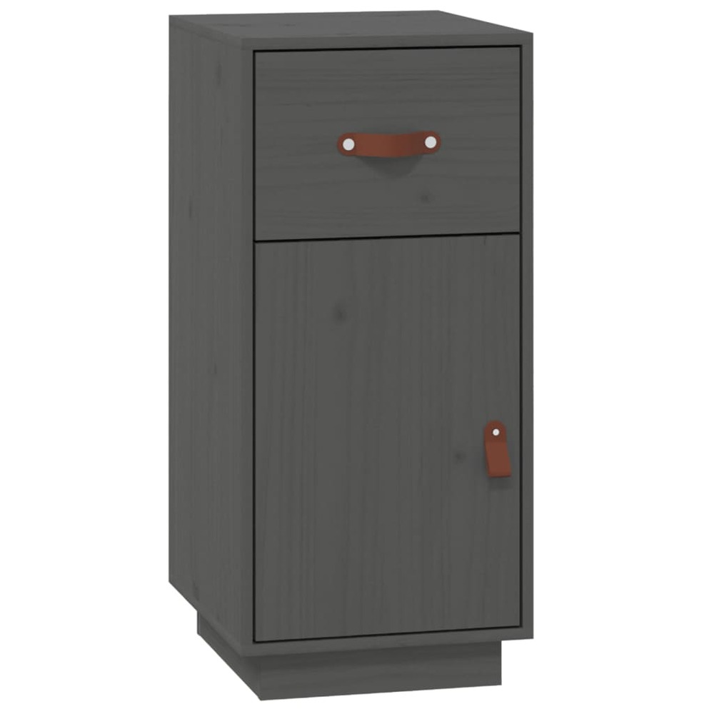 Buffet bahut commode armoire meuble de rangement organisateur cuisine salle de séjour salon 34 x 40 x 75 cm bois massif de pi