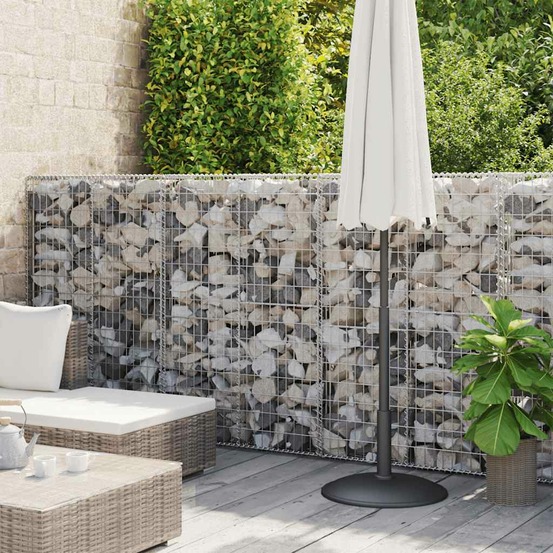 Panier de gabion acier galvanisé 300x30x100 cm