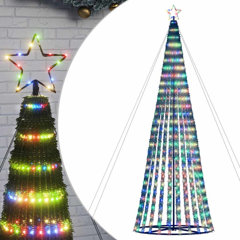 Sapin de noël à led 1028 led colorées 403 cm