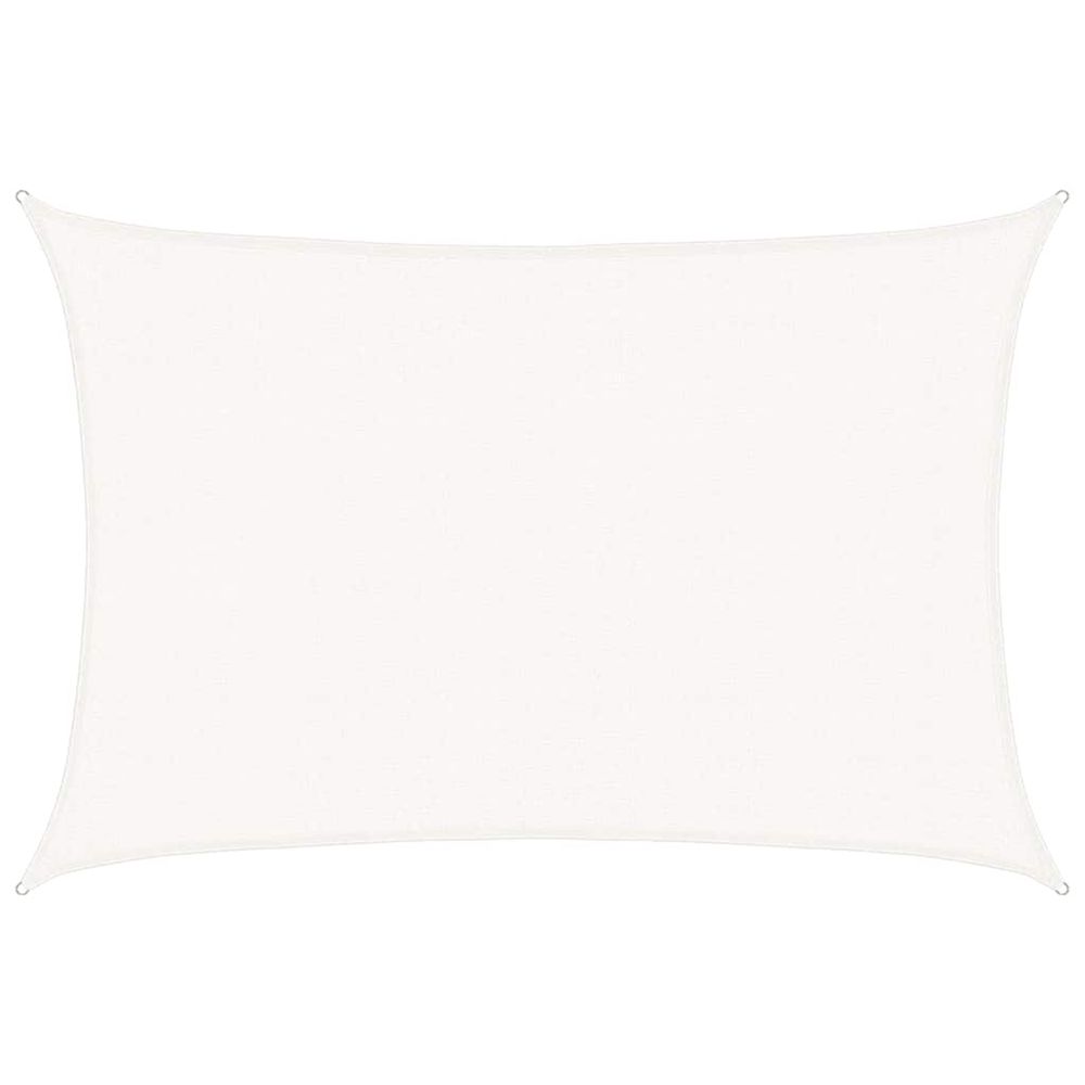 Voile d'ombrage 160 g/m² blanc 3x4 m pehd