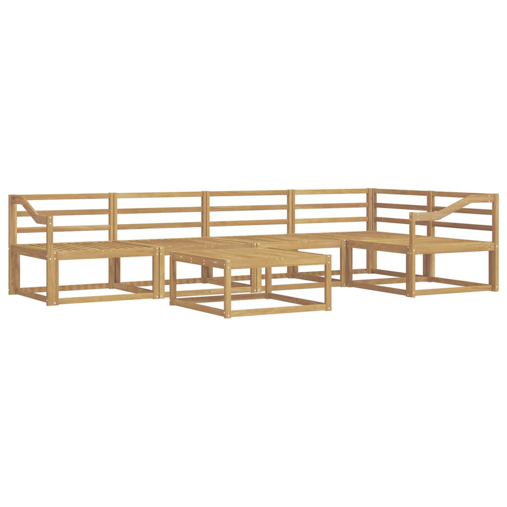 Ensemble de canapés d'extérieur 6 pcs blanc 79 x 79 x 37 cm