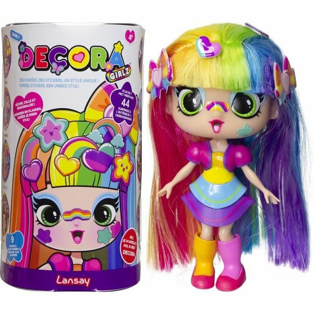 Poupée decora girlz fashion à personnaliser - decora