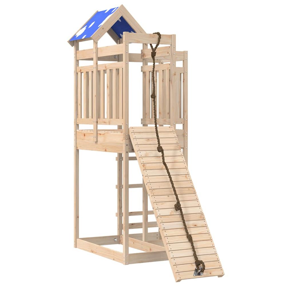 Aire de jeux d'extérieur bois de pin massif