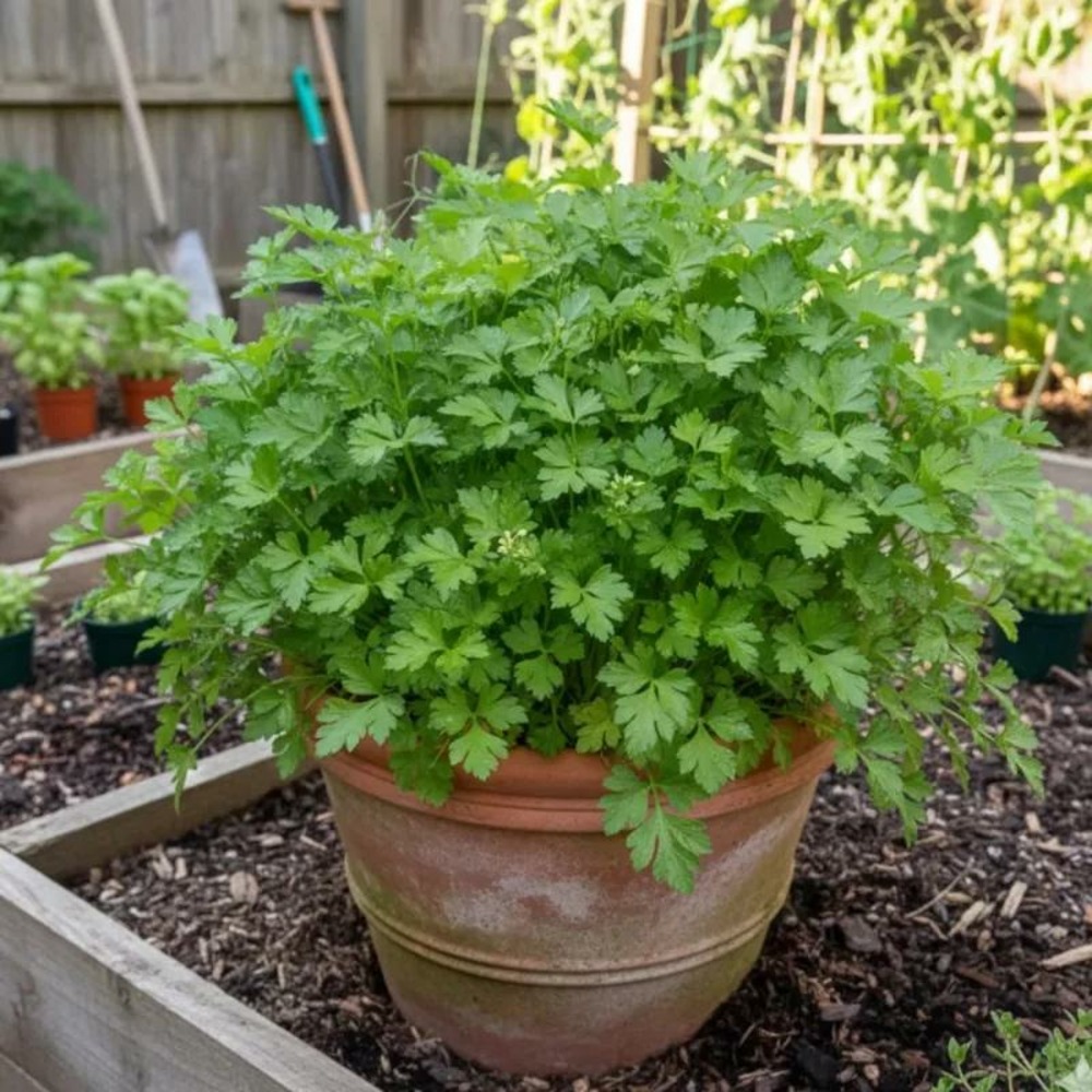 Persil commun - sans traitement godet - 5/20 cm