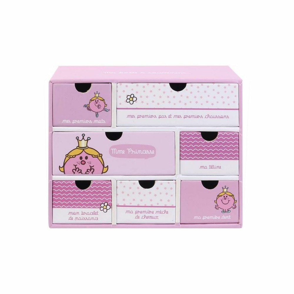 Boite à souvenirs naissance monsieur madame mme princesse