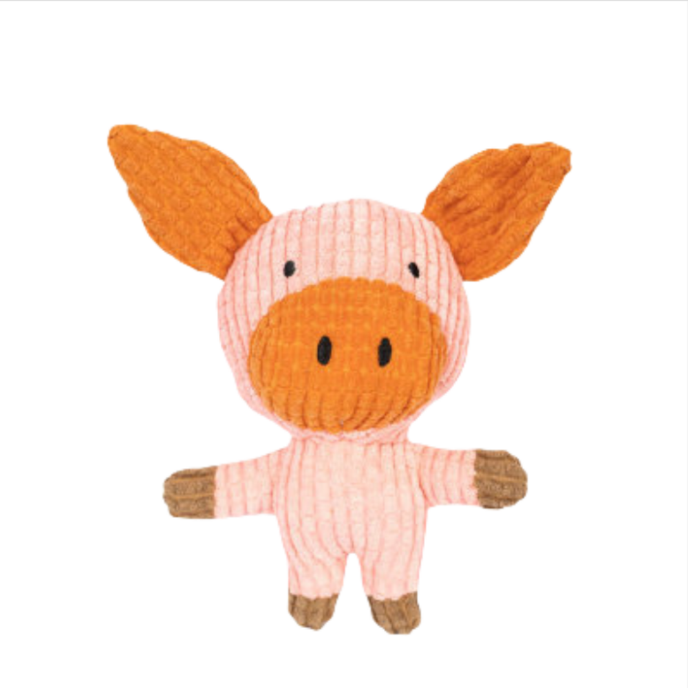 Jouets pour chiens en forme de crocodile, d'âne, de mouton, de renard, de lapin, d'éléphant, de cochon