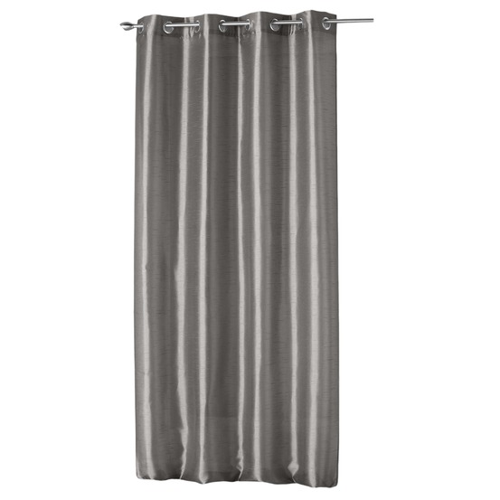 Rideau a oeillets tissu shantung shana