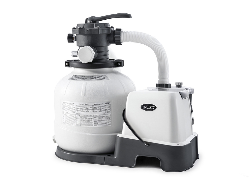 Combiné groupe de filtration à sable 6 m³/h + stérilisateur au sel qx2100