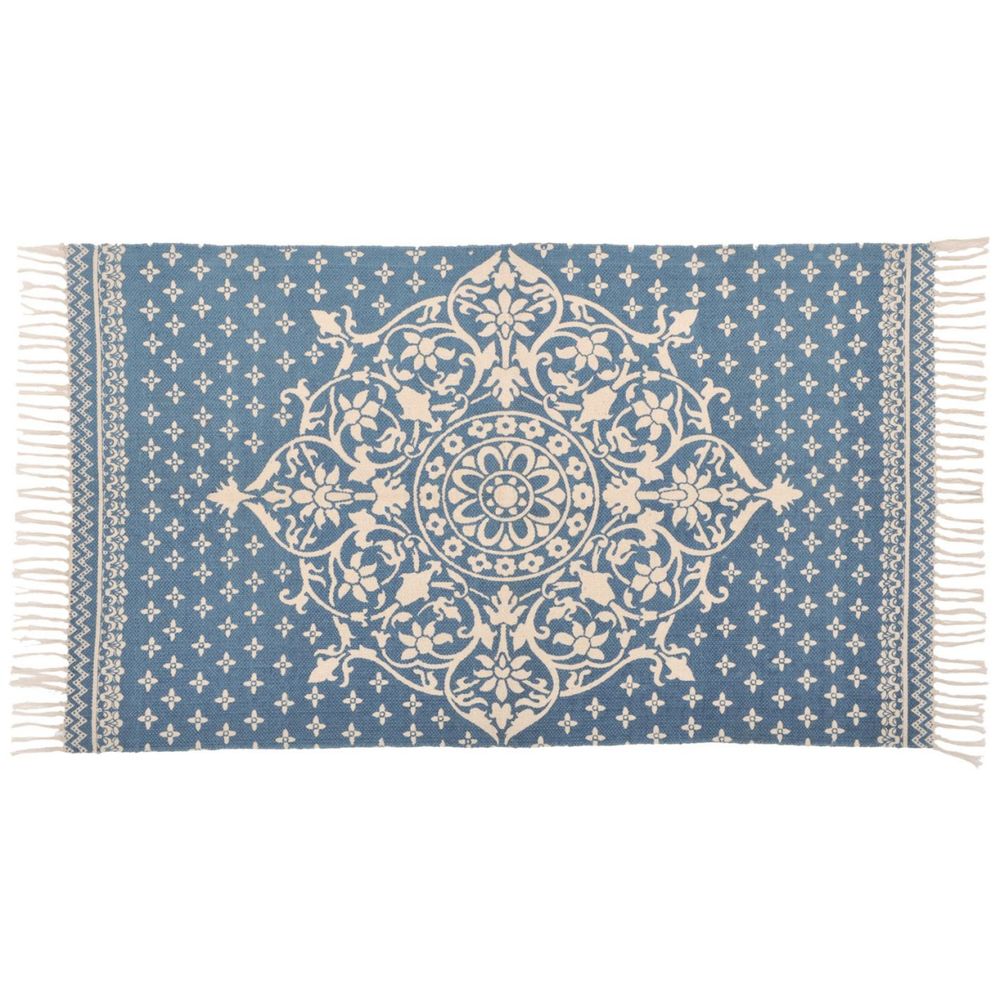 Tapis oriental en coton 90 x 150 cm