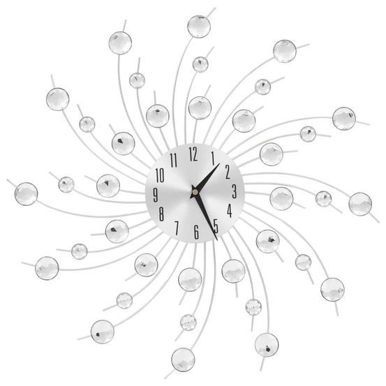 Horloge murale avec mouvement à quartz design moderne 50 cm