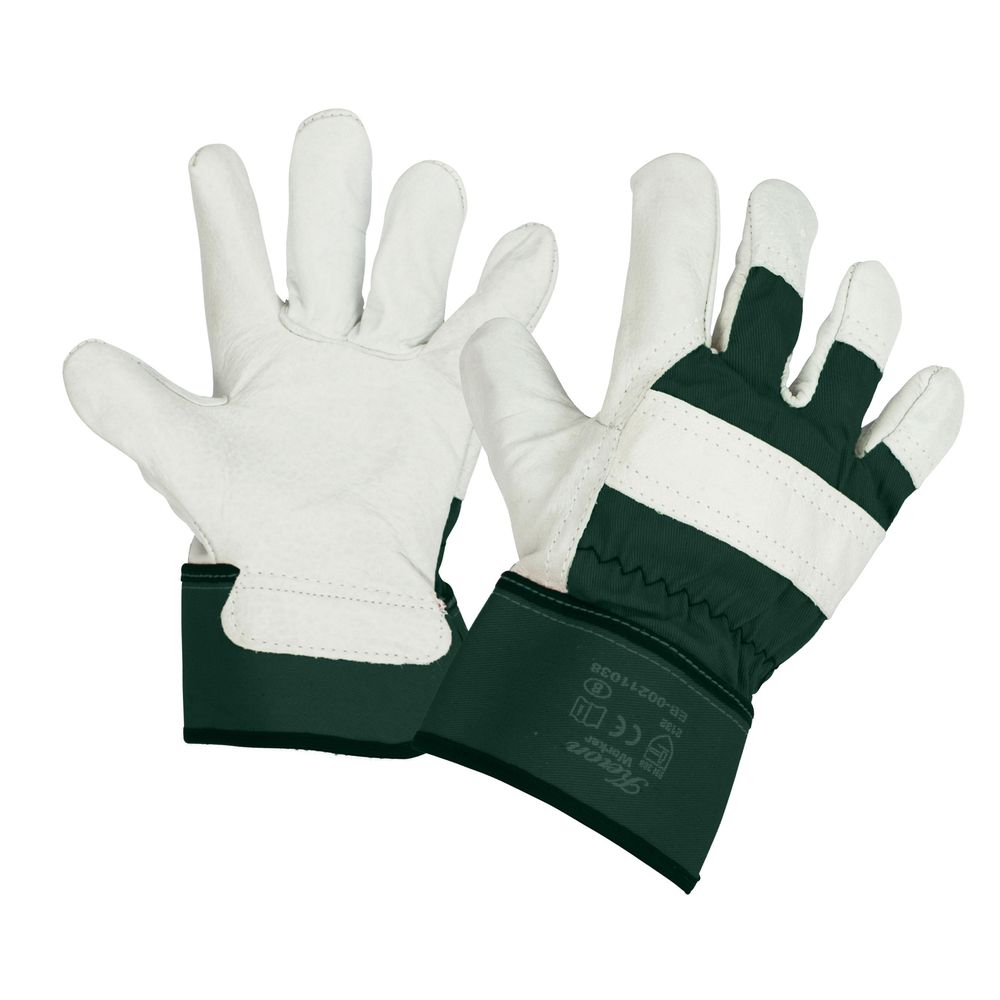 Gants keron works worker • gants de travail en cuir de porc • taille 10 / xl